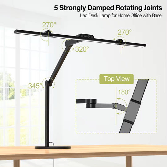 FEDIRAL LED Desk Lamp Round Base