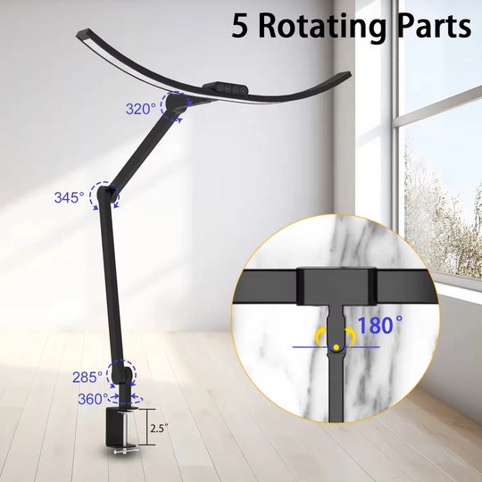 LED Desk Lamp Curved Light Bar