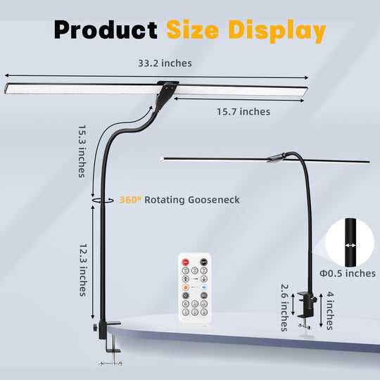 LED Desk Lamp for Home Office