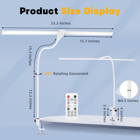 LED Desk Lamp for Home Office